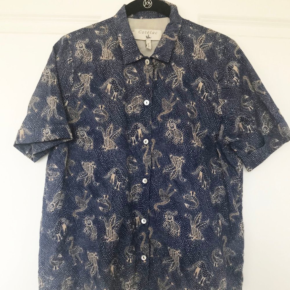 Cotélac Boxy Button Down Shirt